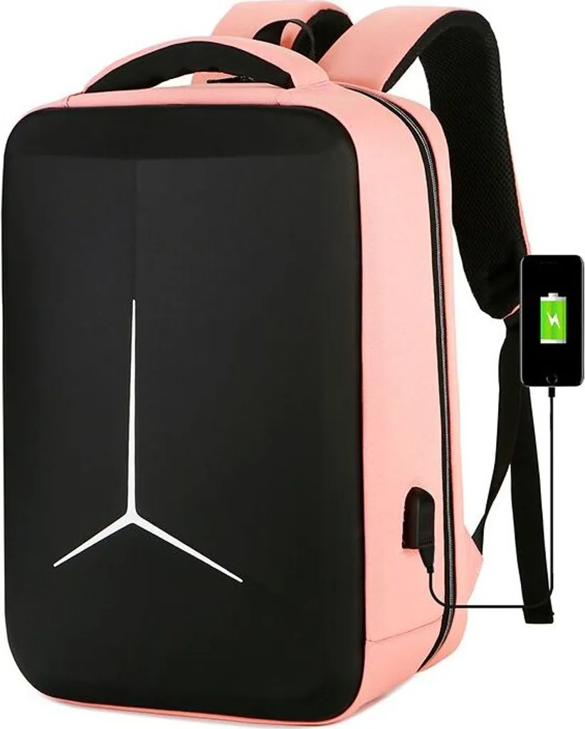 deForde Zaino Business Zaino Laptop Zaino City Zaino Toren Rosa