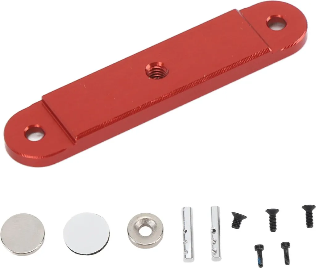 Supporto Carrozzeria Magnetico Axial SCX24 1/24 Rosso - Set Completo