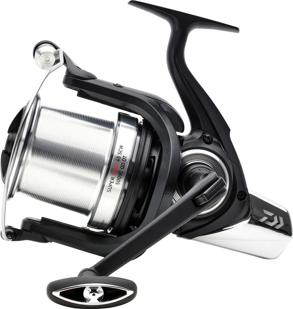 Daiwa 23 Superspod 45 SCW QD-OT : Moulinet avec Oscillation Lente SCW