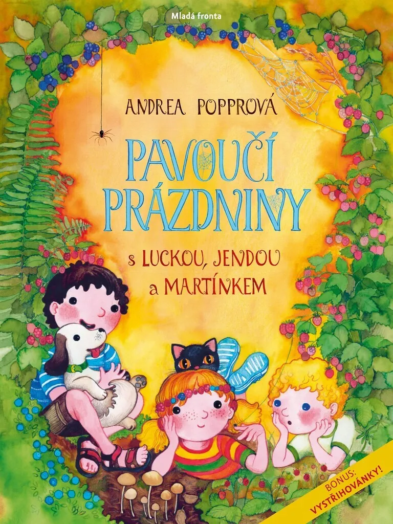 Livre Pavoučí prázdniny de Andrea Popprová pour enfants dès 5 ans