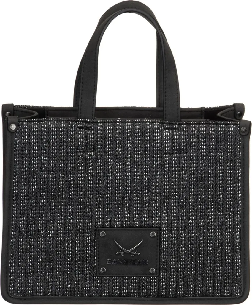 Occasione Sansibar Borsa Mini Tote | Nero Elegante a Tracolla