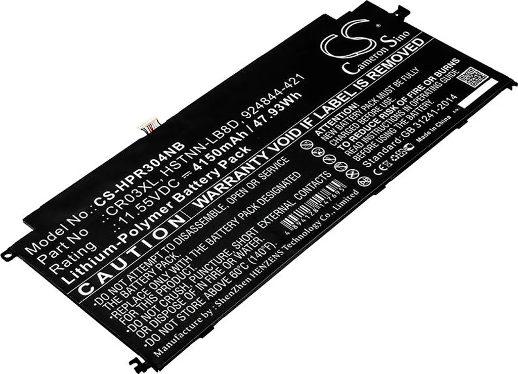 Batteria Ricambio HP Envy 12-G000 X2 Detachable | TECHTEK 11.55V