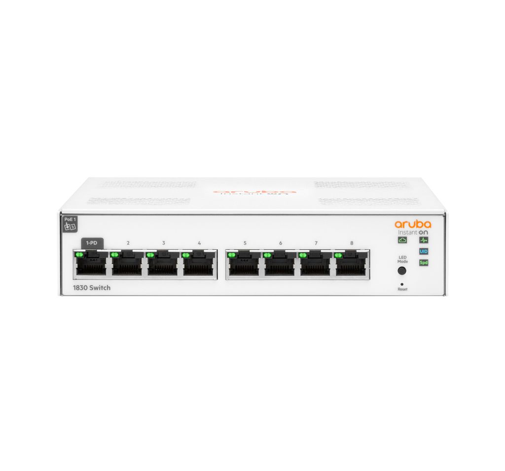 Networking Instant On Switch 8 Anschlüsse Gigabit 1830