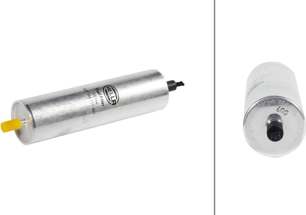 Kraftstofffilter Leitungsfilter Ø 55 mm HELLA passend für u.a. AUDI A5