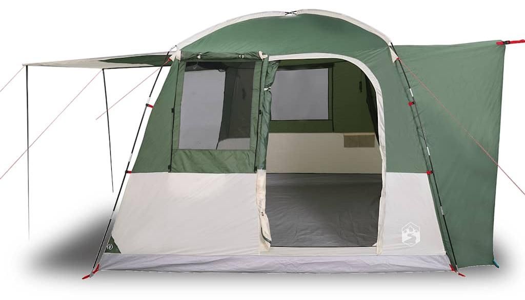 vidaXL Tenda auto 4 persone verde impermeabile Immagine del prodotto 