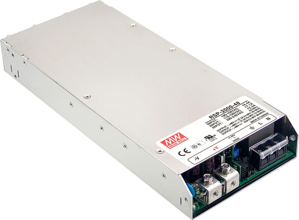 MEANWELL RSP-2000-24, AC-DC-Schaltnetzteil, geschlossen, 1920W 24V 80A