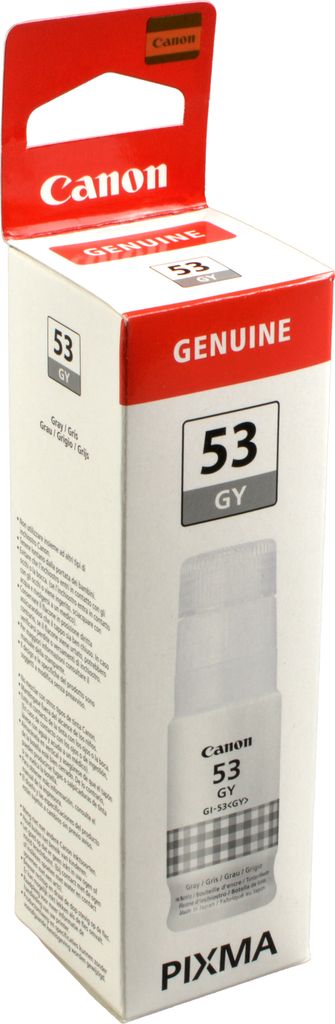 Canon GI-53GY Grau Tintenflasche, Original, Grau, Canon, Produktbild 