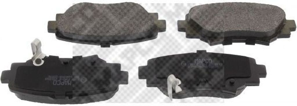 MAPCO Bremsbeläge Satz Hinten für MAZDA 3 Schrägheck (BM, BN) 6353