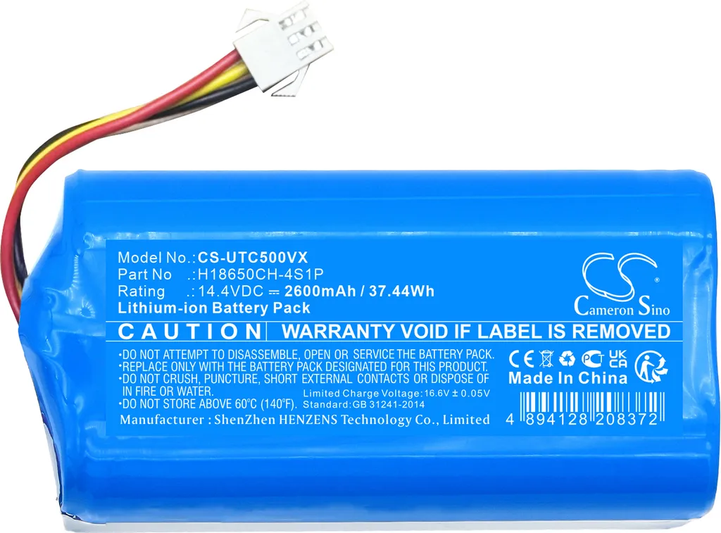 Batterie pour Cecotec Conga 1990 Connected et 2290 Ultra Haute Capacité