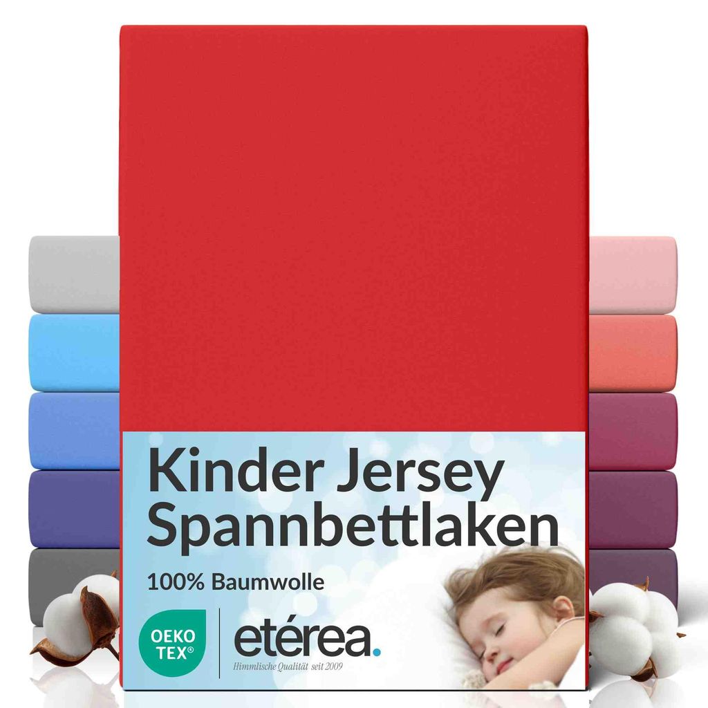 Prześcieradło jersey 80x160 - 80x180 cm, 100% bawełna, Zdjęcie produktu 