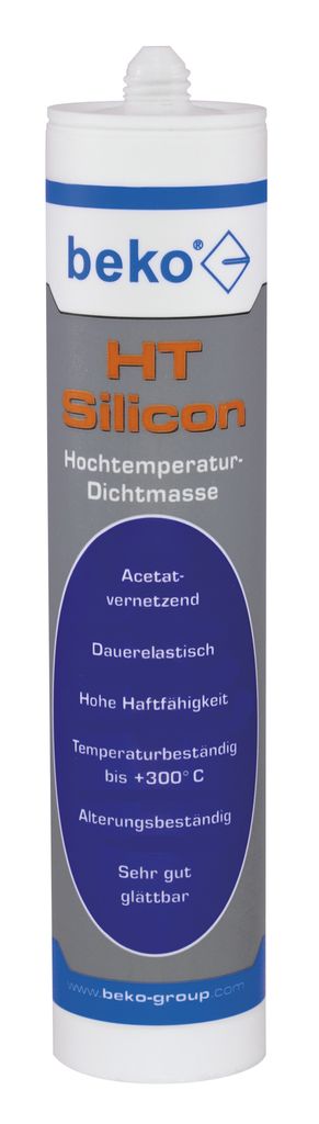 beko HT-Silicon 310 ml Silikon dunkelrot (bis +300° C) 226 01