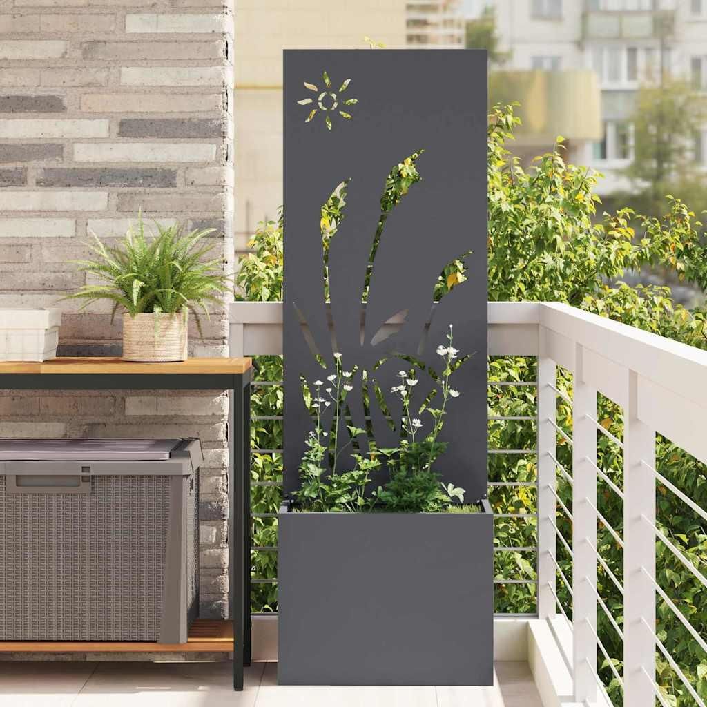 Maison Exclusive - Garten Sichtschutz-Leinwand Anthrazit 50 x 140 cm