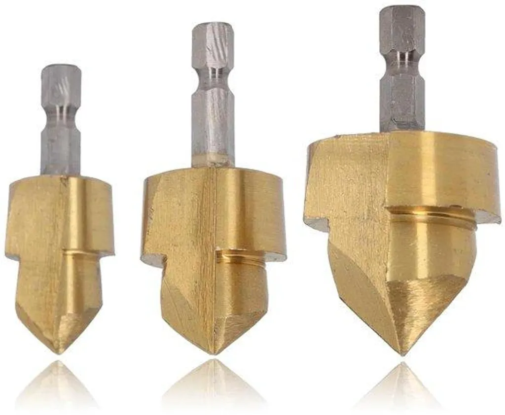 Kit forets de plomberie pour tuyau PPR perçage précis 1/4 pouce lot 3