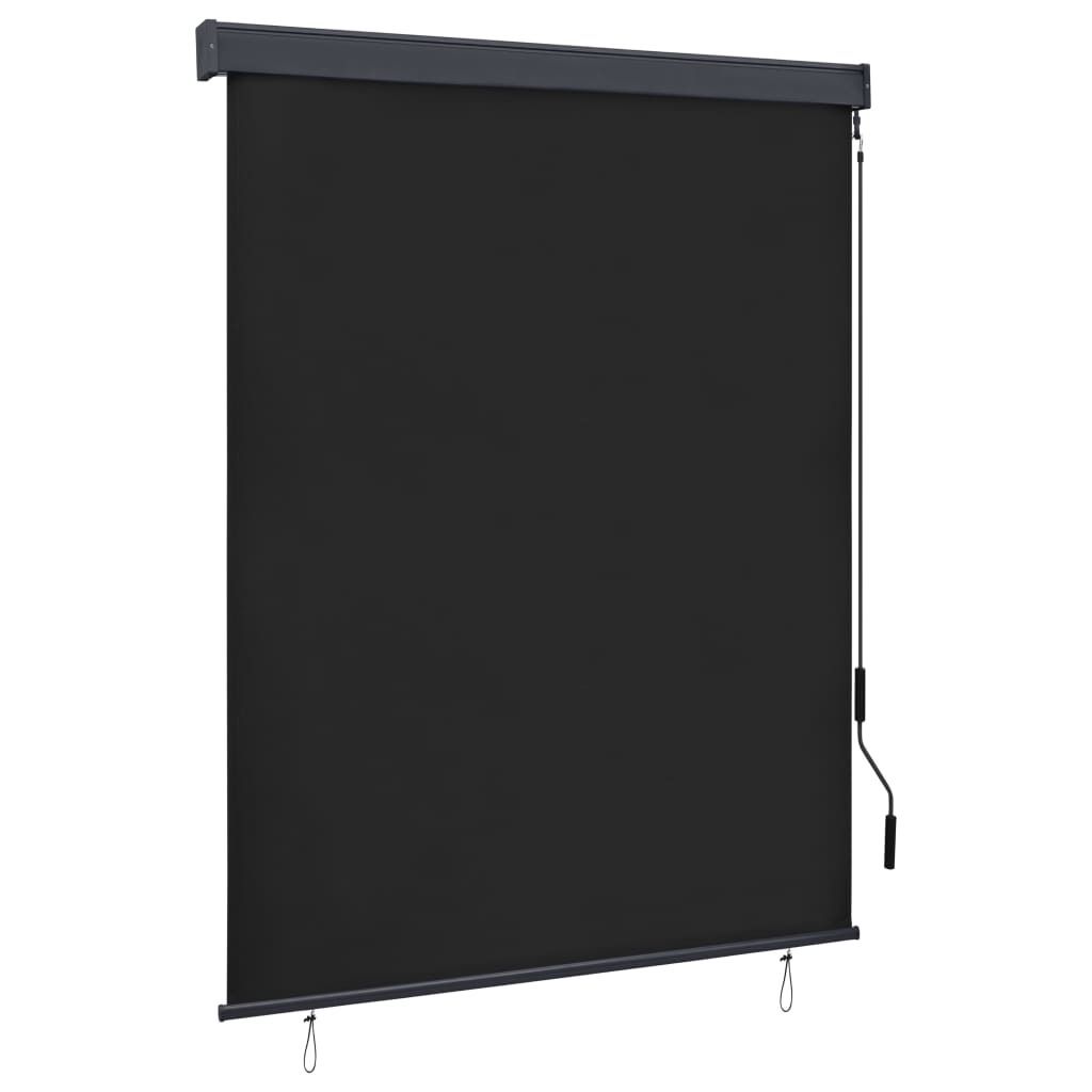 Maison Exclusive - Außenrollo 140x250 cm Anthrazit