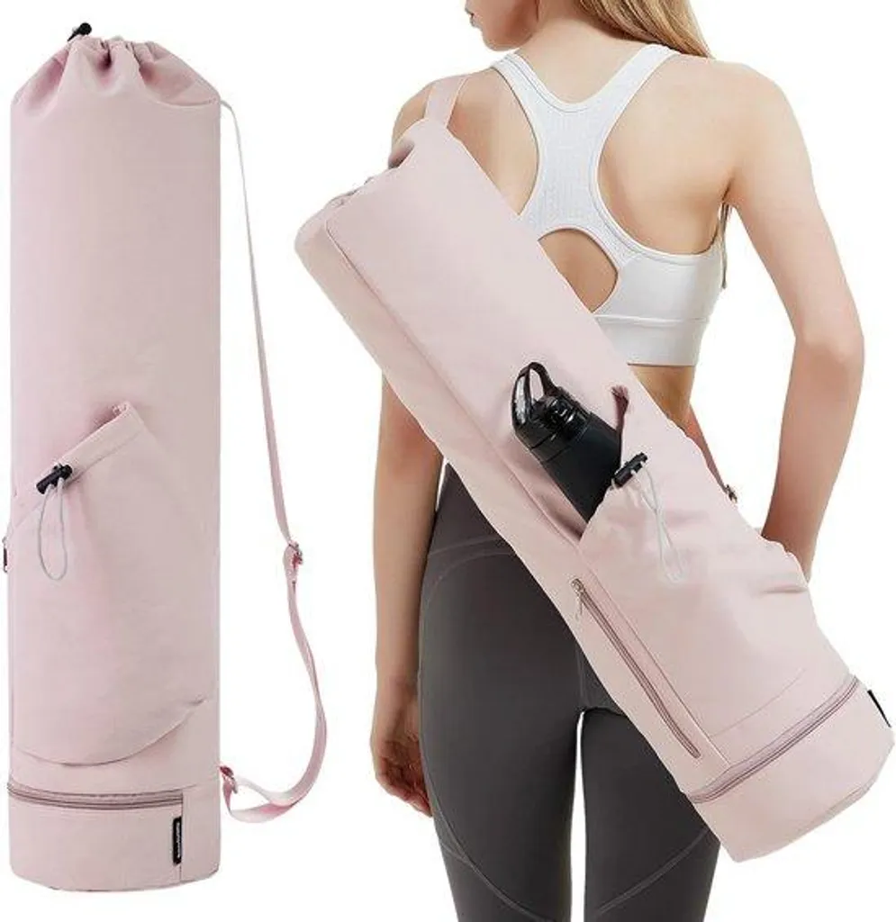 Sac de sport pour cours de yoga et Pilates avec rangement bouteille