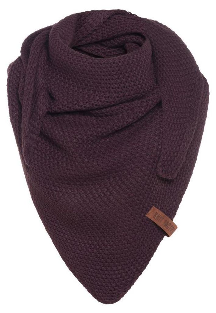 Knit Factory Coco Sciarpa triangolare 140x60 cm viola Immagine del prodotto 