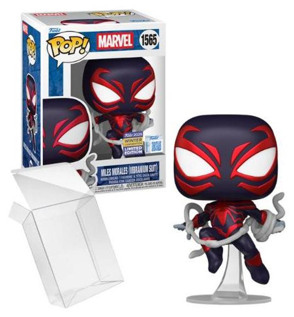Funko Pop! Marvel – Miles Morales (kombinezon z wibranium) Zdjęcie produktu 