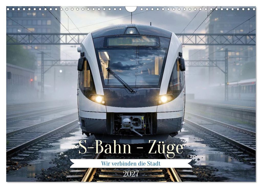 S-Bahn - Züge (Wandkalender 2027 DIN A3 quer), CALVENDO Monatskalender