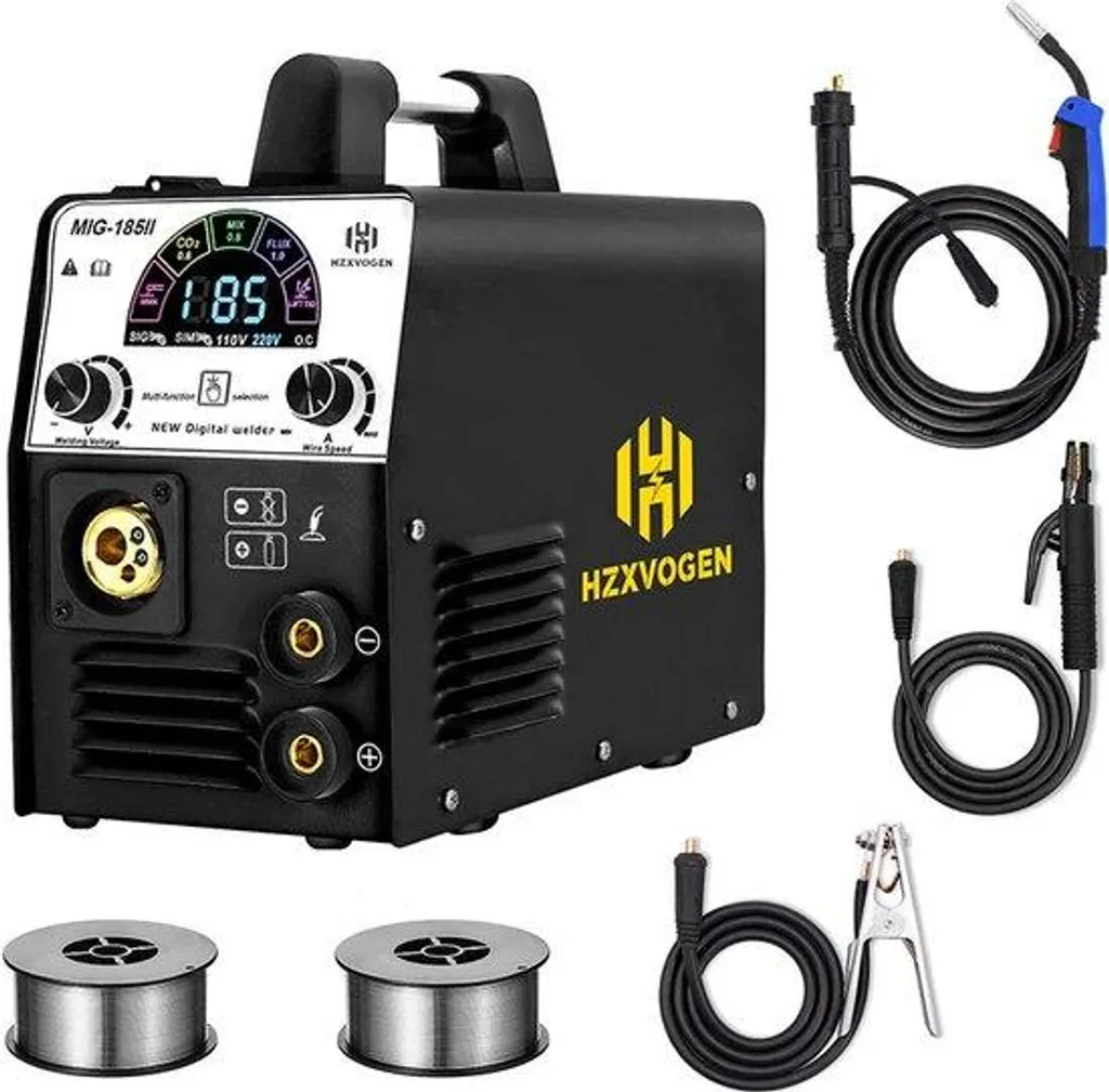 Poste à souder combiné MIG TIG ARC 5-en-1 - Machine à souder Inverter
