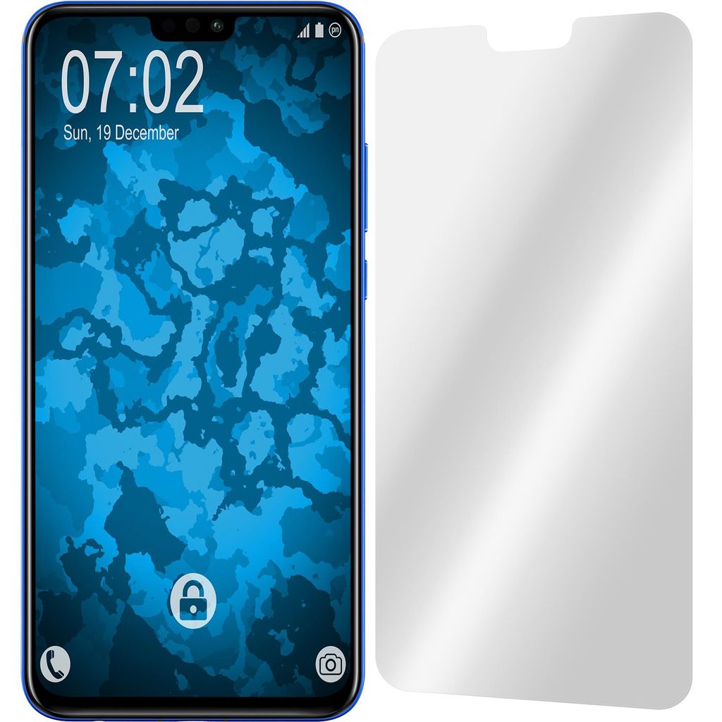 2er-Pack PhoneNatic Displayschutzfolien klar kompatibel mit Huawei Honor 8X