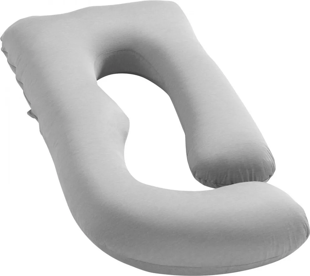 Oreiller de corps G-forme 132cm avec housse douce lavable en machine - 12