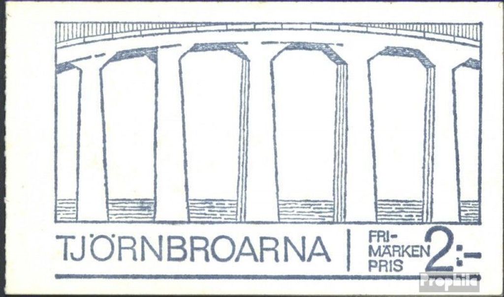 Briefmarken Schweden 1968 Mi MH22 (kompl.Ausg.) postfrisch Tjörnbrücken
