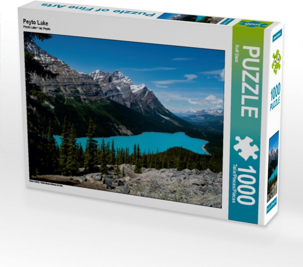 Calvendo Peyto Lake 1000 Teile Puzzle quer 640x480mm, Dietz Produktbild 