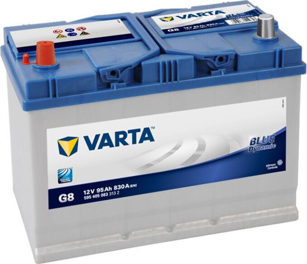 VARTA G8 Blue Dynamic 12V 95Ah 830A Autobatterie 595 405 083