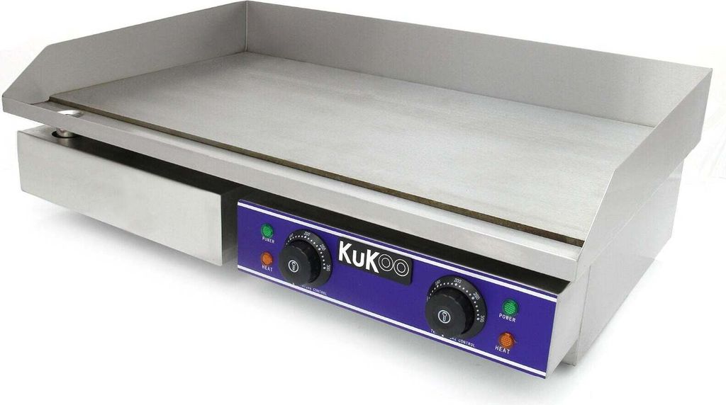 Elektro Grillplatte Bratplatte Elektrogrill Griddleplatte Bräter Griddle Gastro