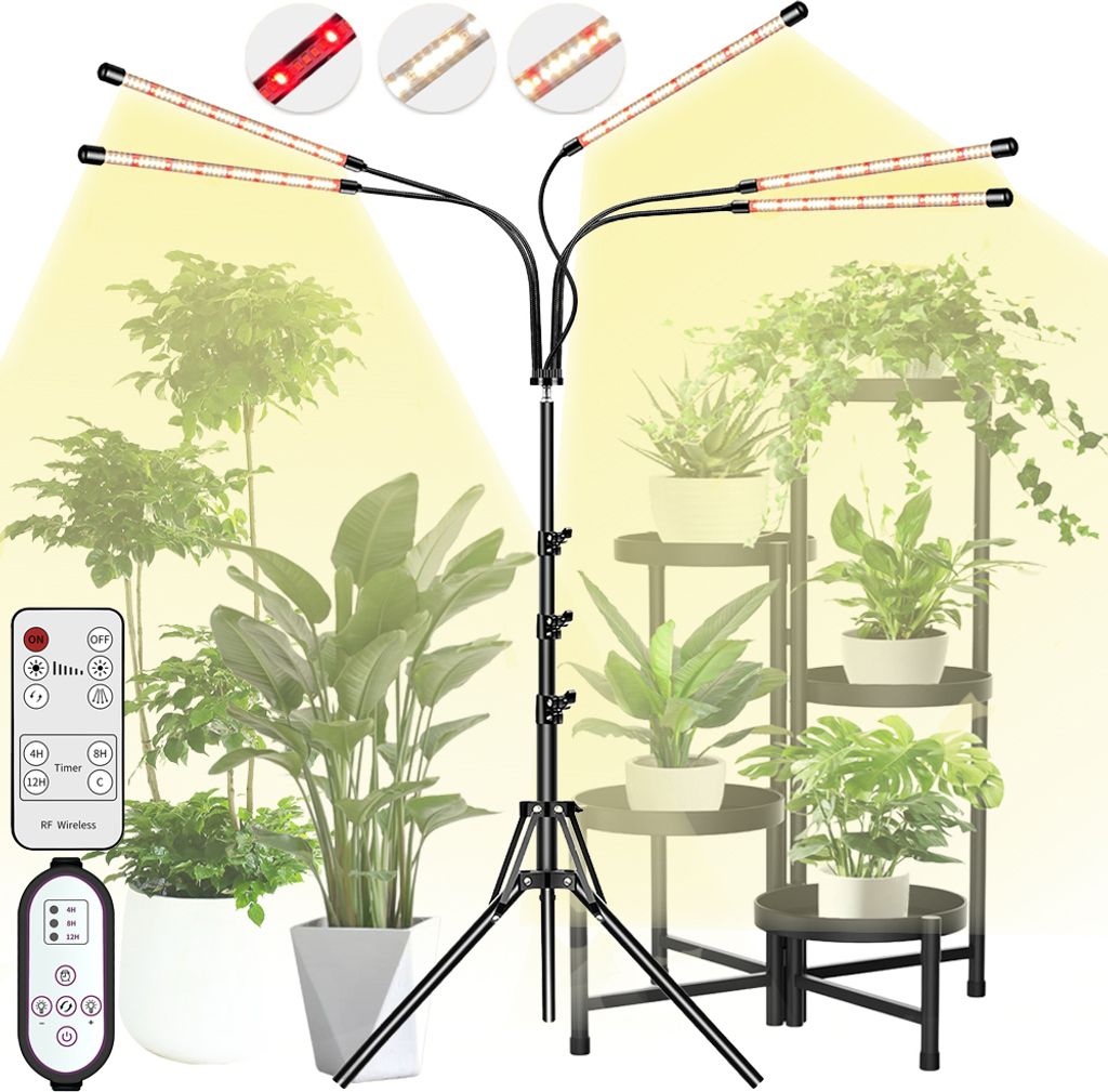 LED rastlinná lampa s plným spektrom, stmievateľná, 3 Obrázok produktu 