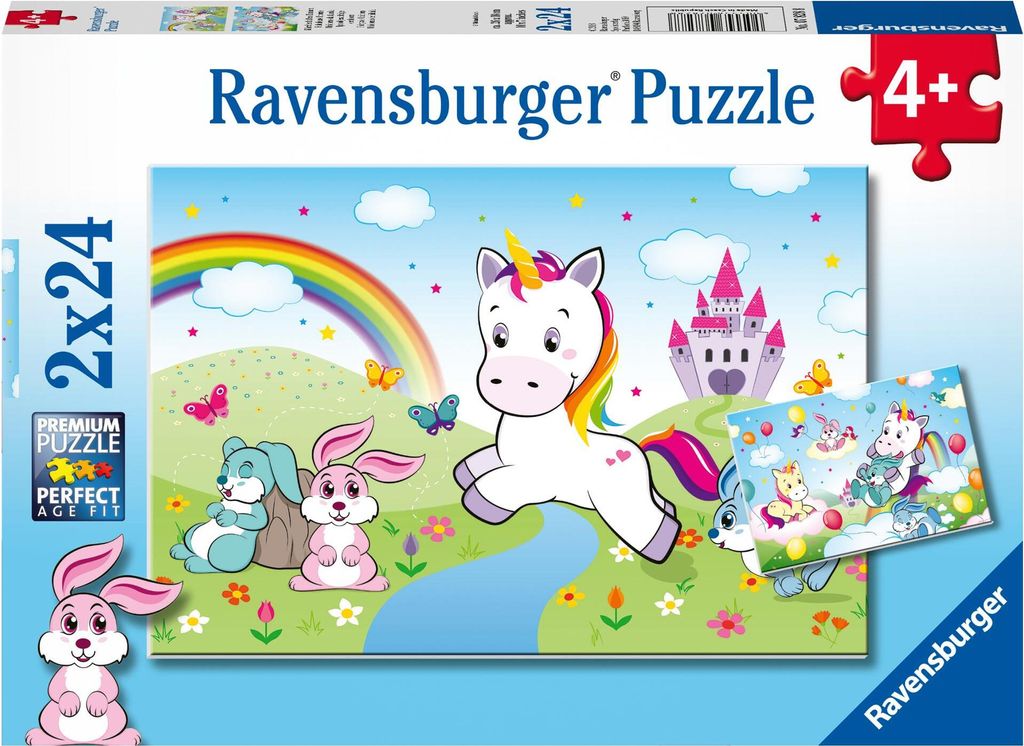 Ravensburger Dětské puzzle - 07828 Pohádkový jednorožec - Obrázek produktu 
