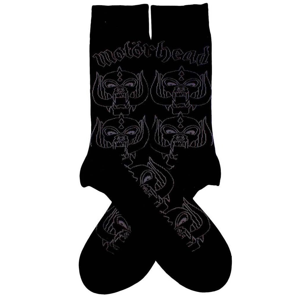 Motorhead - Ponožky pre mužov/dámy unisex RO11520 (40,5 EU Obrázok produktu 2