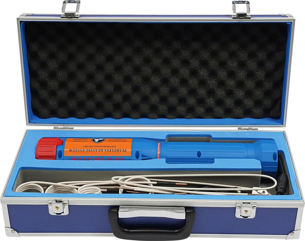 Magnet Induktionsheizer - Handliches Bolt Buster Set - 1100W - LED Anzeige - Mehrere Induktionsspulen - Für festsitzende Schrauben und Muttern - M...