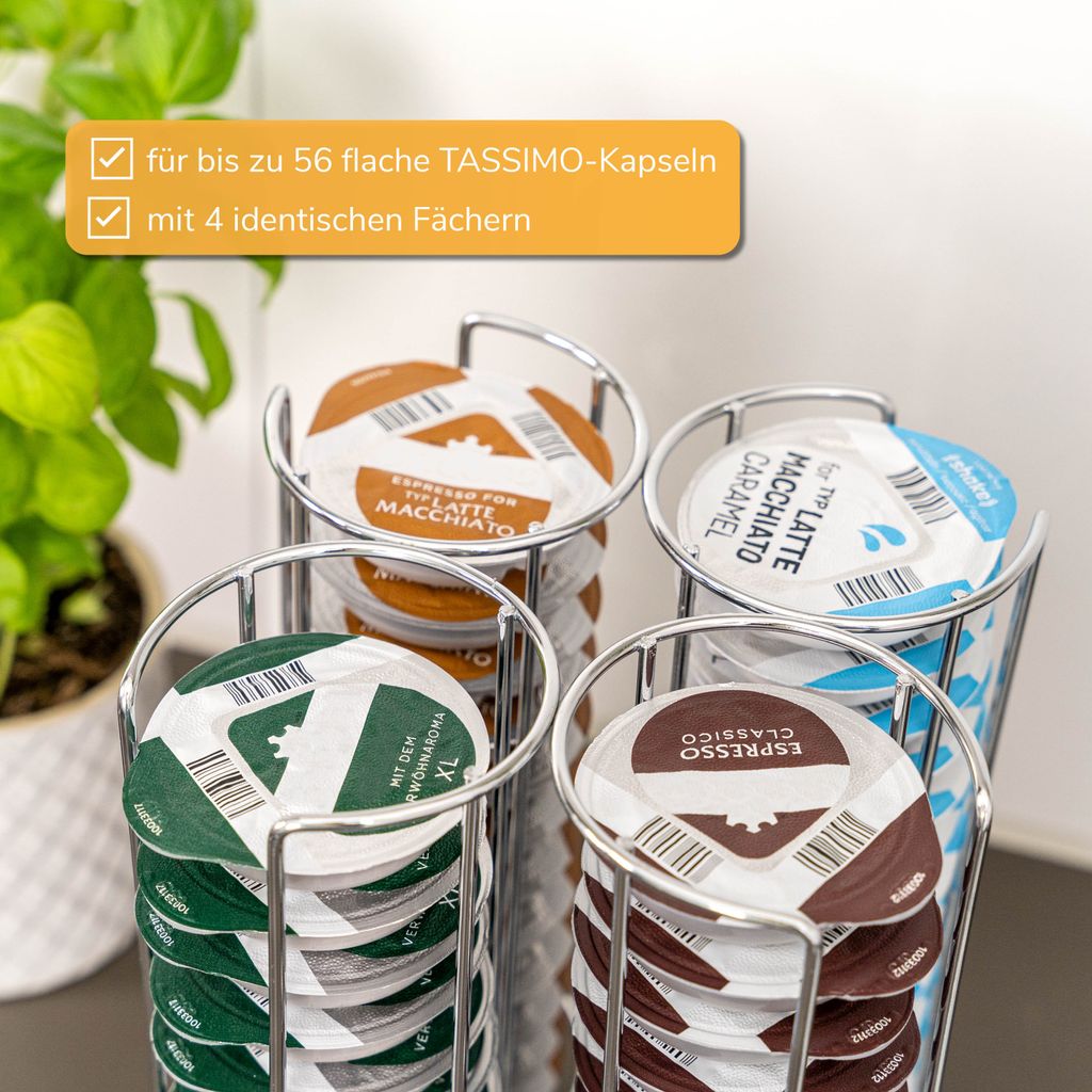 bremermann Kapselständer drehbar für 56 TASSIMO Kapseln, Produktbild 4