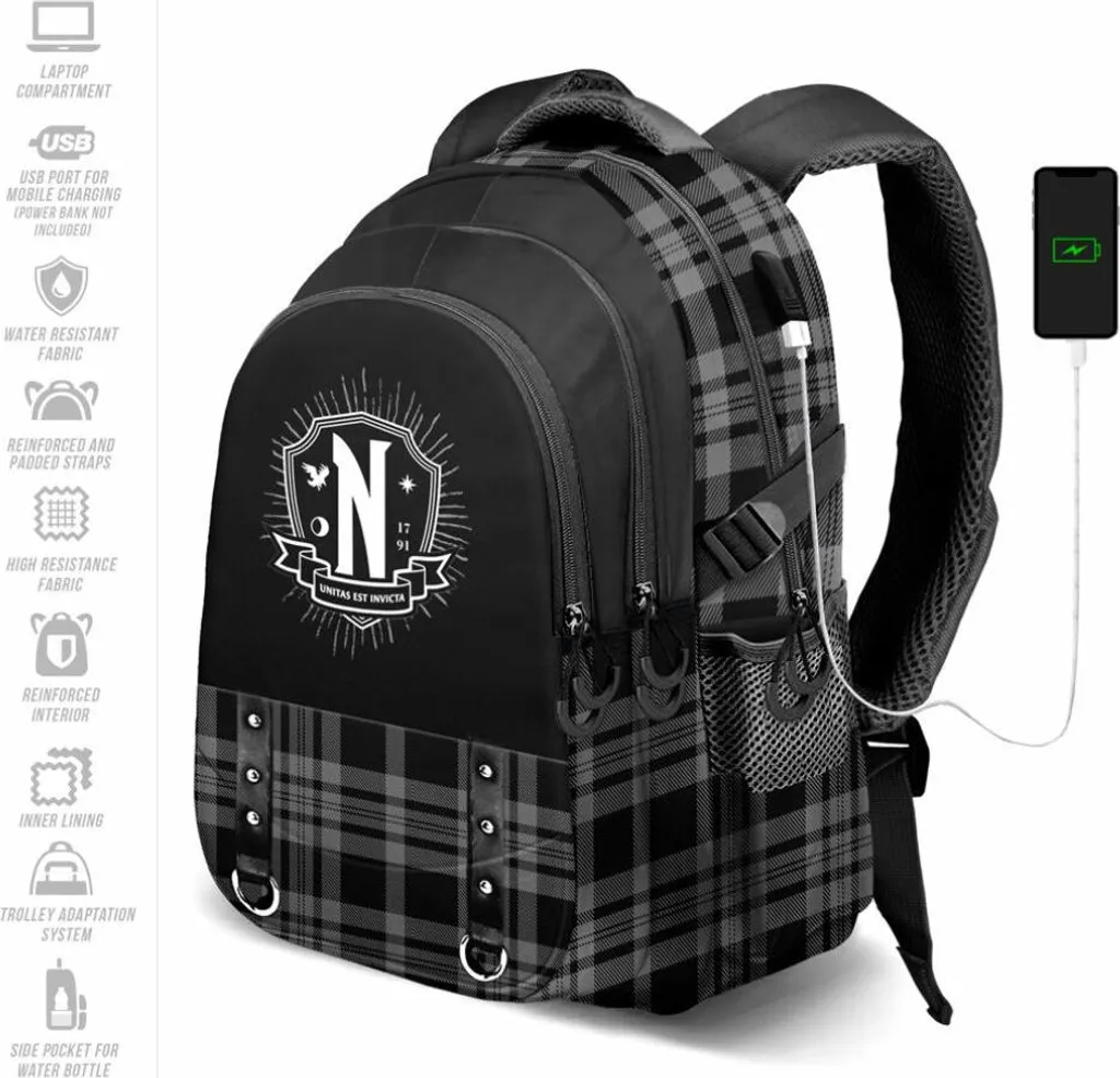 Customiser son sac avec les chaînes Mercredi - Idéal pour le collège - 3
