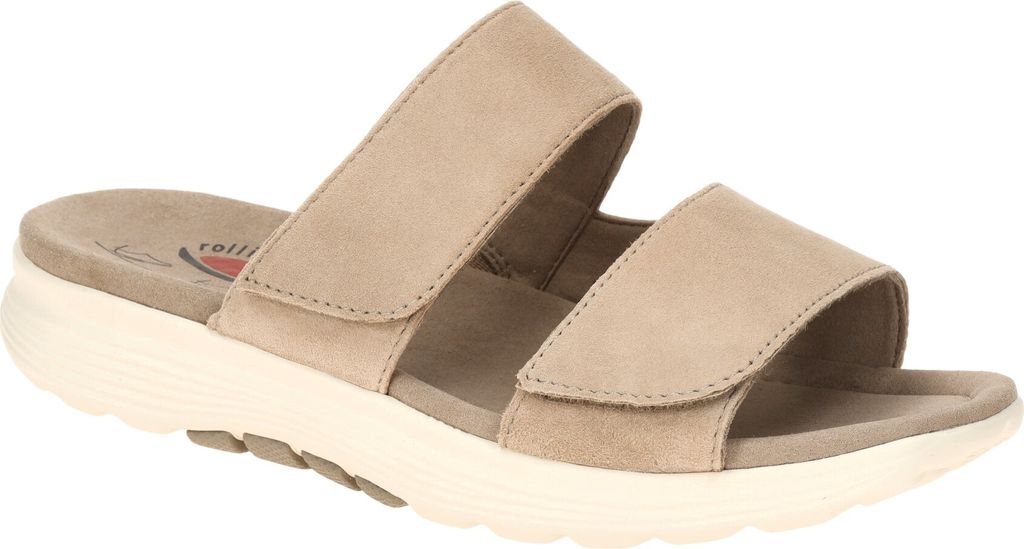 Gabor ROLLINGSOFT Damenschuhe - bequeme Pantoletten beige Elegant NEU