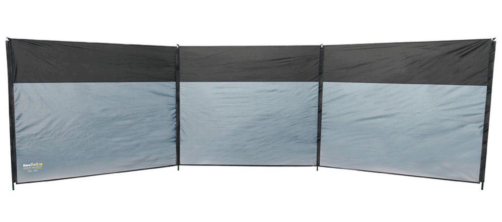 windschutz Sun Set5 x 1,4 m Polyester/Stahl grau