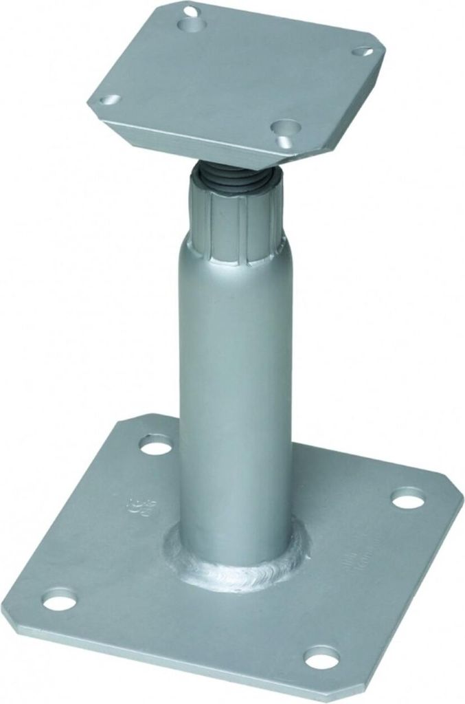 Simpson Stützenfuß PP18/24BZ höhenverstellbar silber