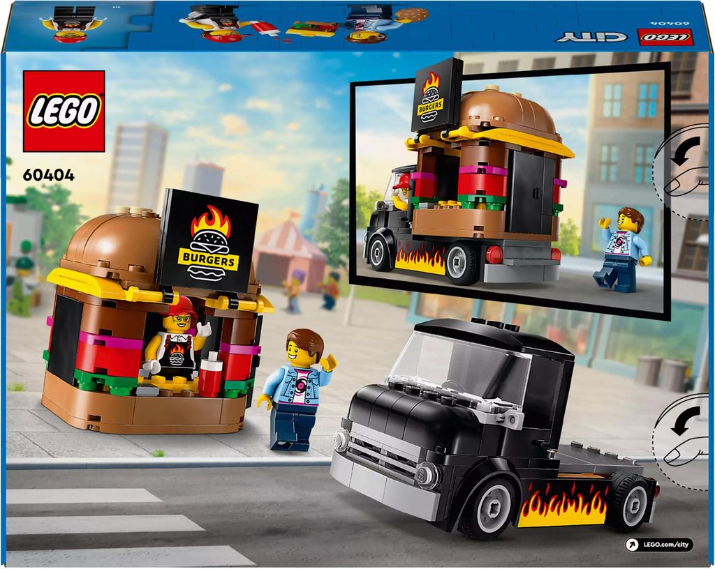 LEGO® City 60404 Burger truck Obrázek produktu 