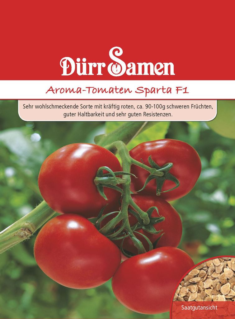 Artikelbild 1 von 'Tomate Sparta F1' aus der Kategorie Tomatensamen