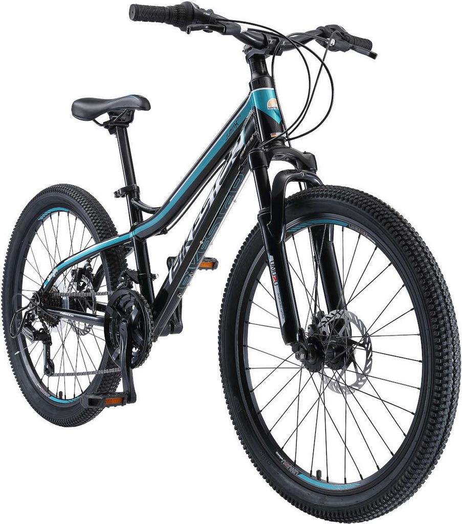 Bikestar Mountainbike Kinderfahrrad 24 Zoll - Schwarz Blau Produktbild 