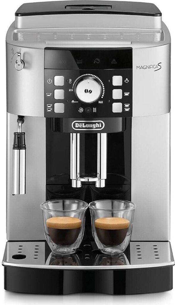 DeLonghi ECAM 21.117.SB Kaffeevollautomat Silber/Schwarz Produktbild 