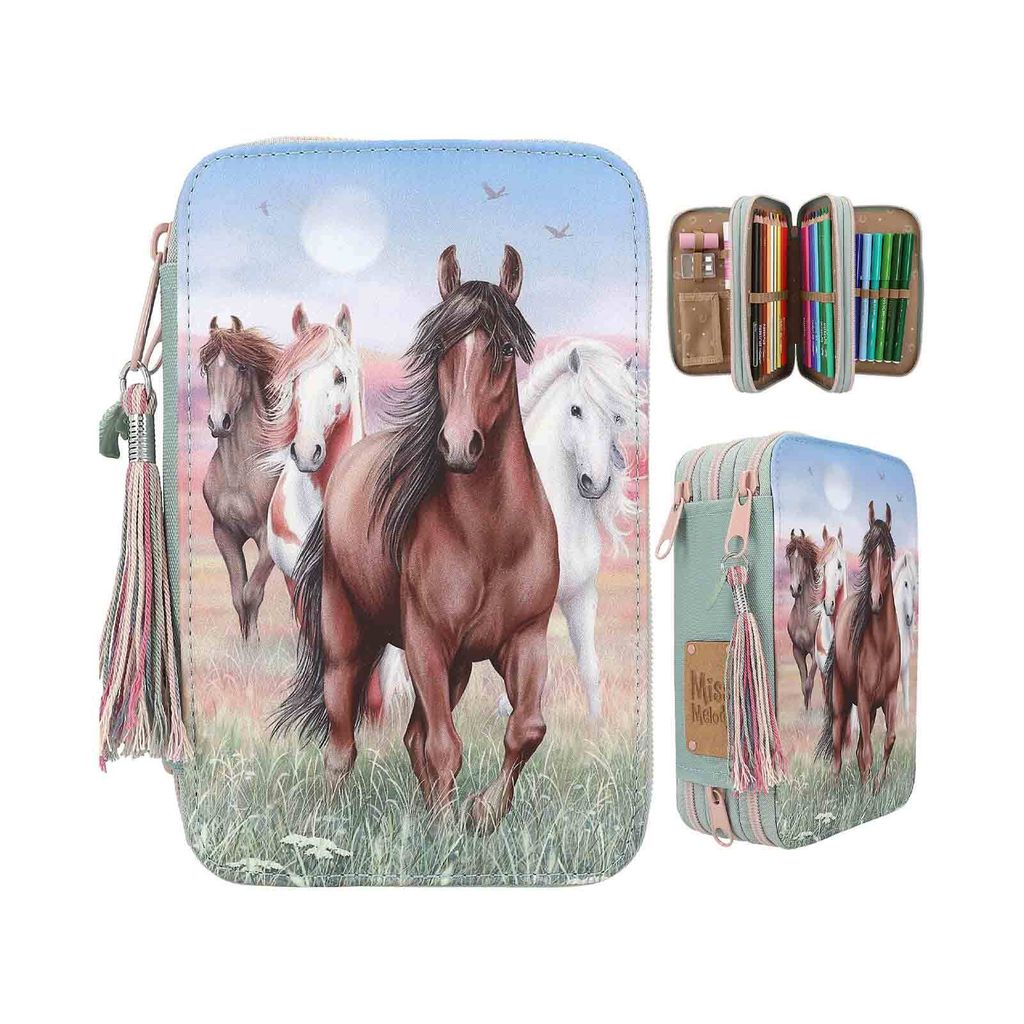 Depesche 3-Fach Federtasche Miss Melody Hoof Clatter Produktbild 9