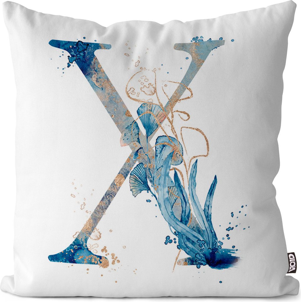 VOID X Buchstaben Schrift Namen Kissenbezug Kissenhülle Sofakissen Kissen Deko Outdoor-Kissen Dekokissen