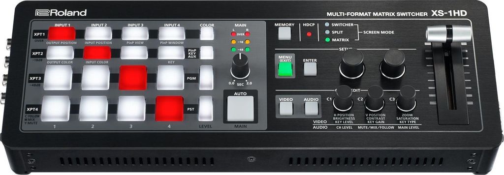 Roland XS-1HD, Full HD, NTSC, PAL, 800 x 600,1024 x Zdjęcie produktu 