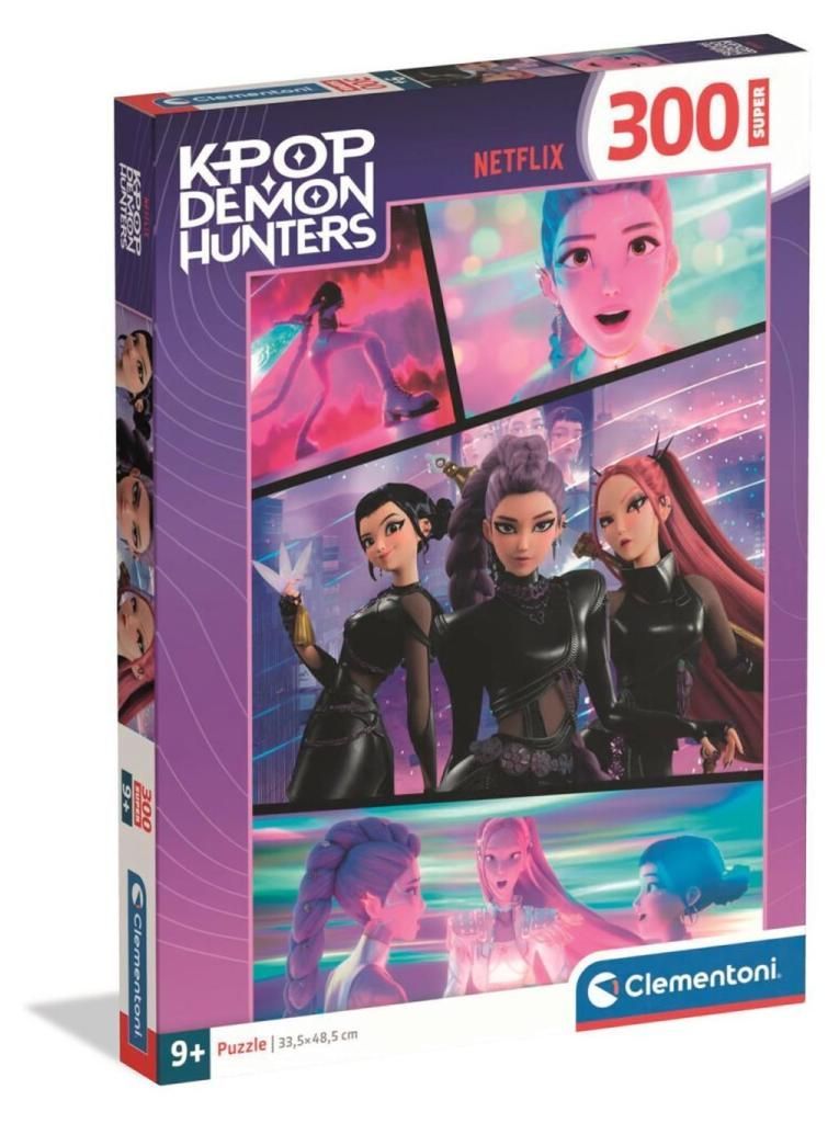 Clementoni - Chasseurs de démons K-Pop - Puzzle de 300 Image du produit 