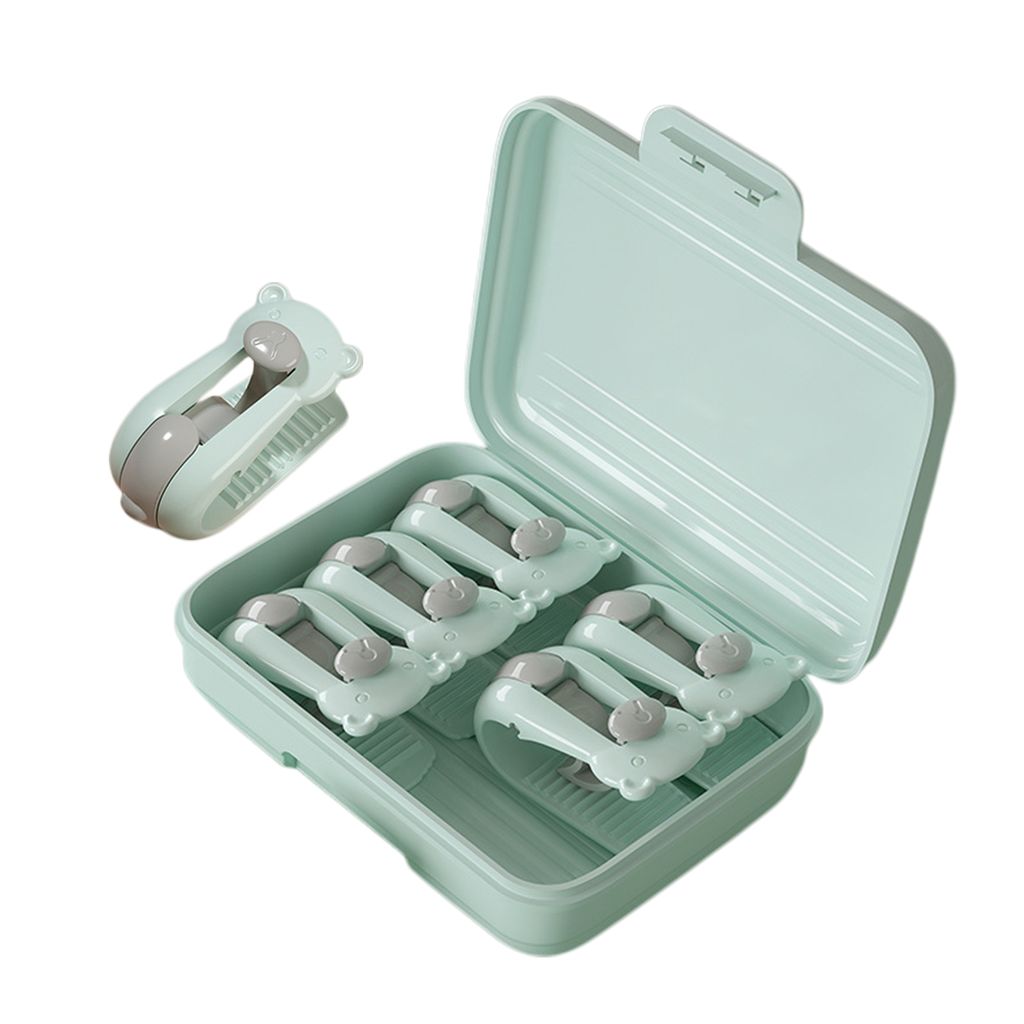 6 Stück Quilt-Clips, Cartoon, hübsch, tragbar, spurlos, sicher, festes Bettlaken, bezaubernd, Bettlaken, Decken, Befestigungsklammern, für den S...