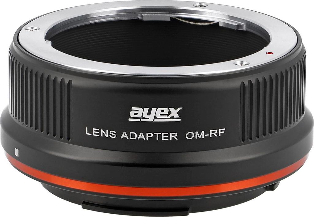 ayex Objektivadapter für Olympus OM Objektive an Canon EOS R R5 R6 R7 R8 R10 R50 R100 OM-EOS R