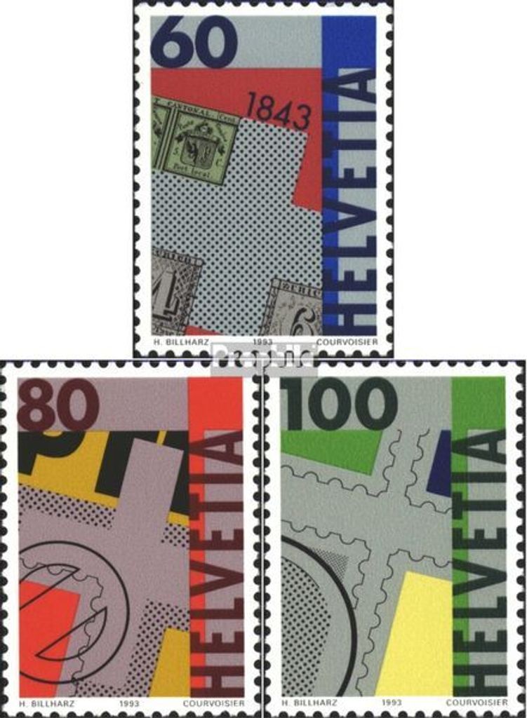Briefmarken Schweiz 1993 Mi 1496-1498 (kompl.Ausg.) FDC 150 J.Briefmarken