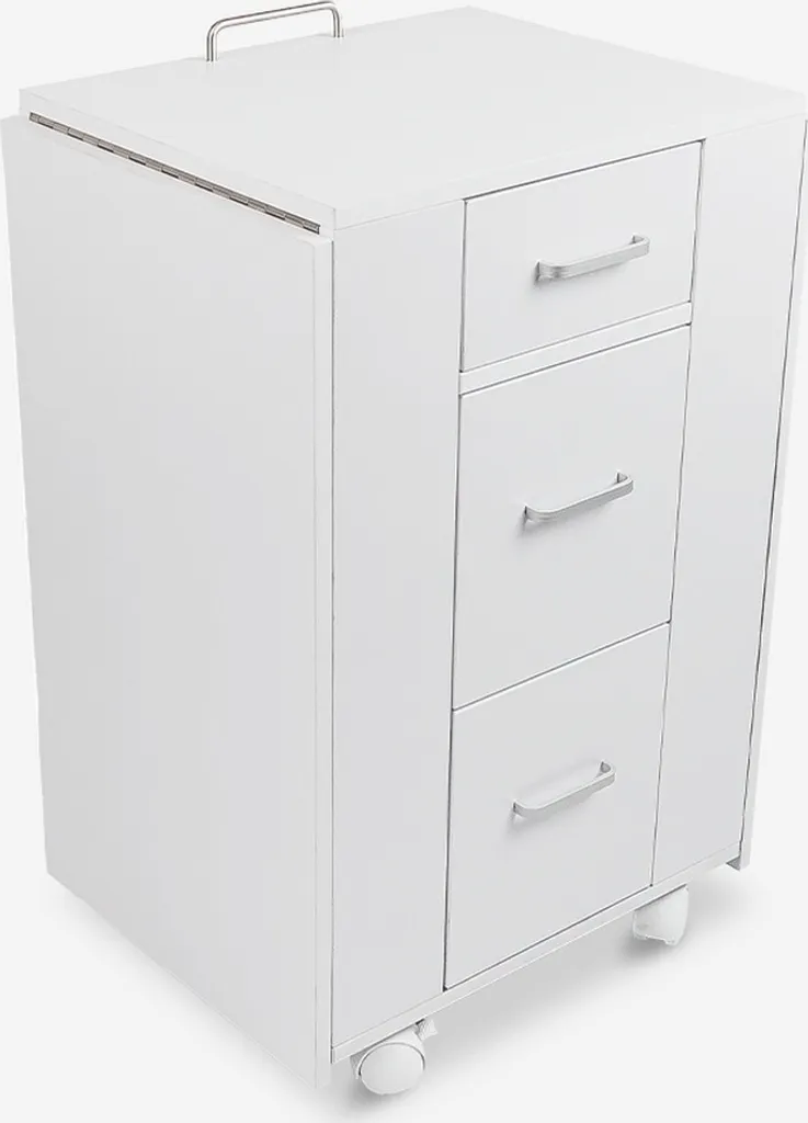 Table manucure pour petits salons double poste mobile modèle compact - 8